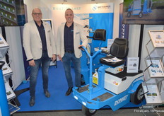 Willem Kuijvenhoven and Nick Weterings of Weterings Machinery.